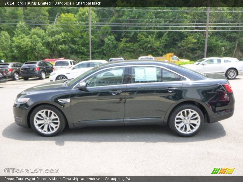 Dark Side / Charcoal Black 2014 Ford Taurus Limited