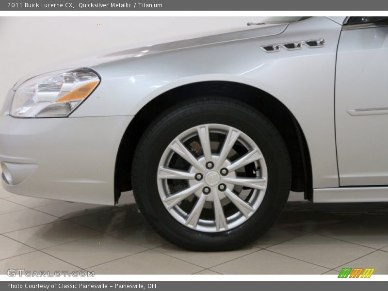 Quicksilver Metallic / Titanium 2011 Buick Lucerne CX