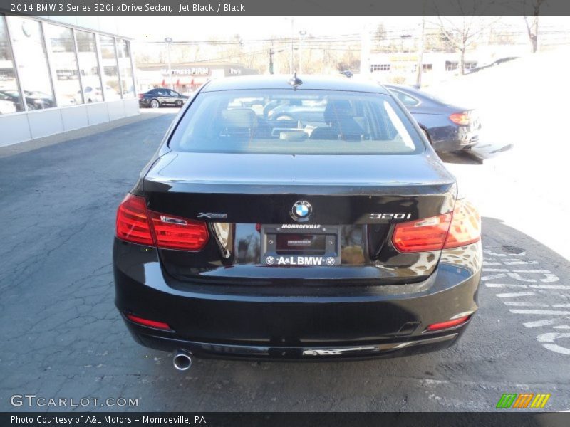 Jet Black / Black 2014 BMW 3 Series 320i xDrive Sedan