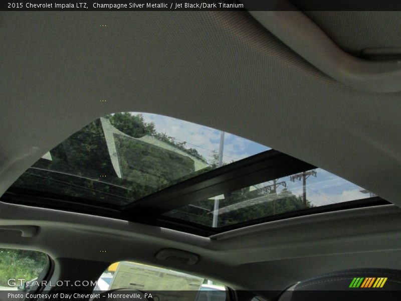 Champagne Silver Metallic / Jet Black/Dark Titanium 2015 Chevrolet Impala LTZ