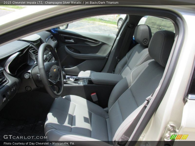 Champagne Silver Metallic / Jet Black/Dark Titanium 2015 Chevrolet Impala LTZ