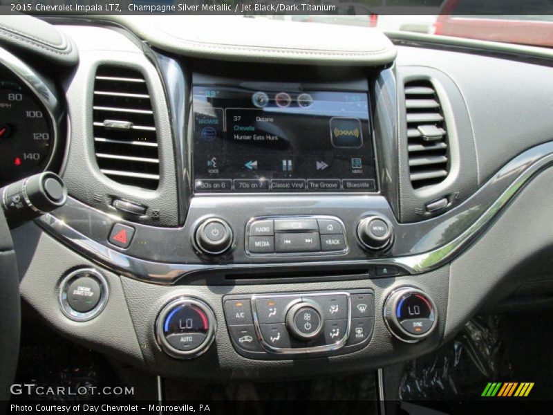 Champagne Silver Metallic / Jet Black/Dark Titanium 2015 Chevrolet Impala LTZ