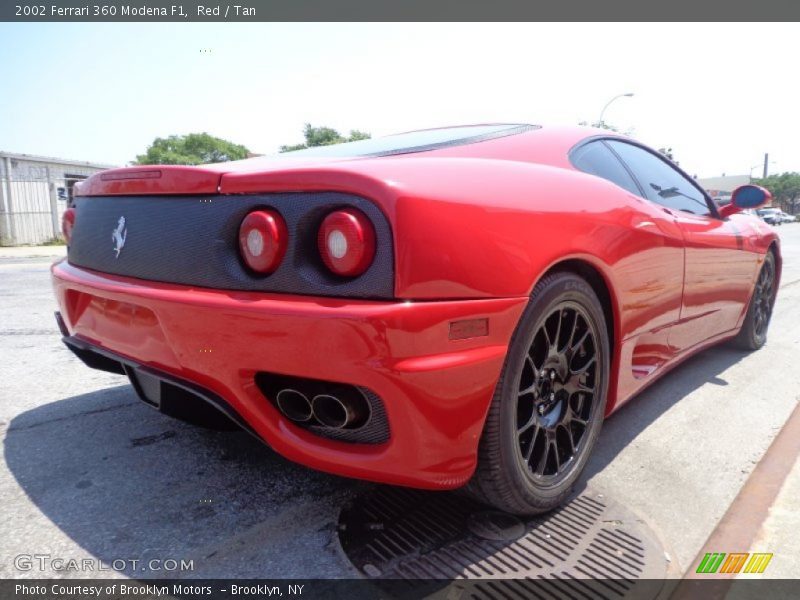 Red / Tan 2002 Ferrari 360 Modena F1