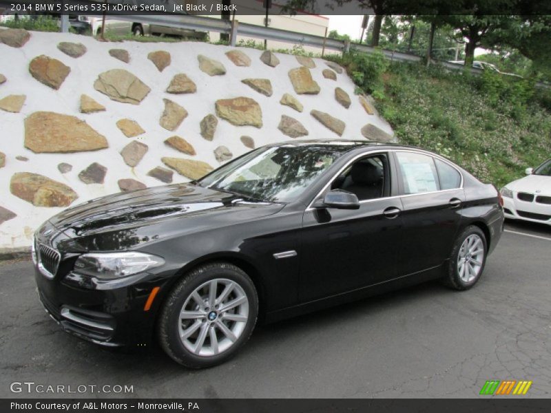 Jet Black / Black 2014 BMW 5 Series 535i xDrive Sedan