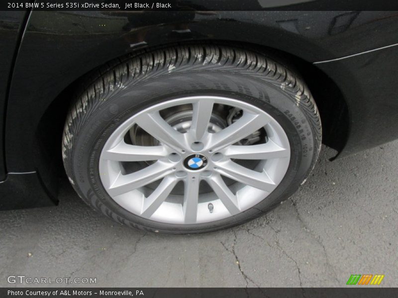 Jet Black / Black 2014 BMW 5 Series 535i xDrive Sedan