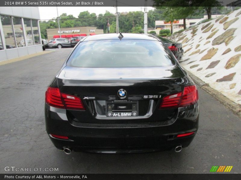 Jet Black / Black 2014 BMW 5 Series 535i xDrive Sedan