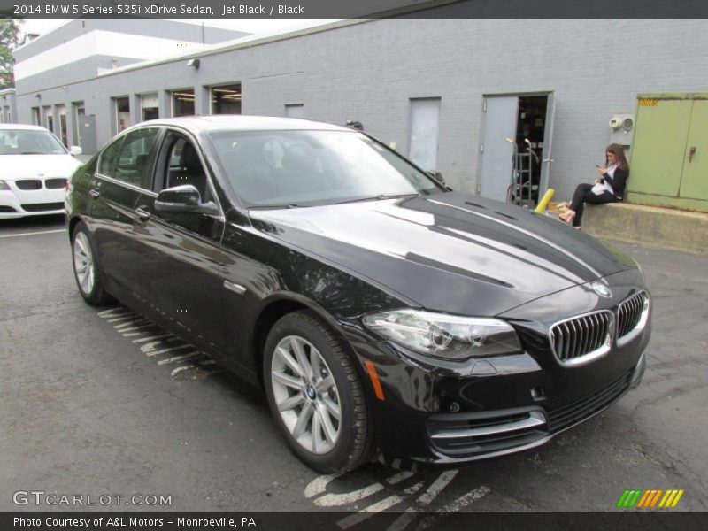 Jet Black / Black 2014 BMW 5 Series 535i xDrive Sedan