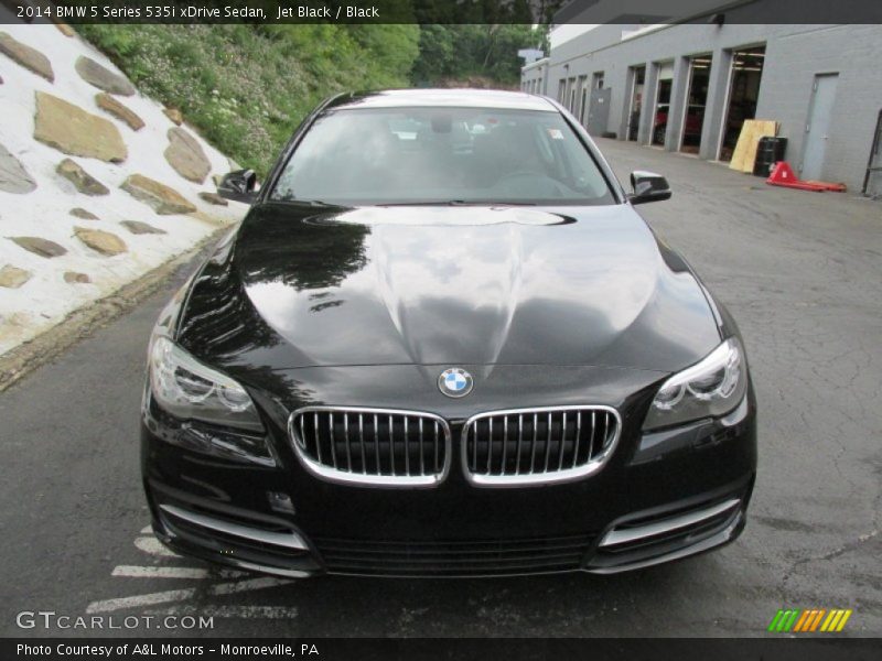 Jet Black / Black 2014 BMW 5 Series 535i xDrive Sedan