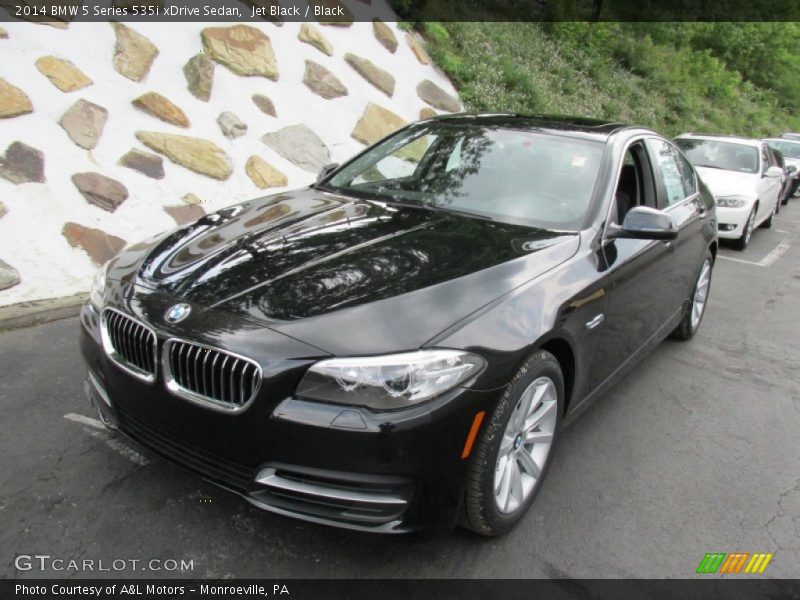 Jet Black / Black 2014 BMW 5 Series 535i xDrive Sedan