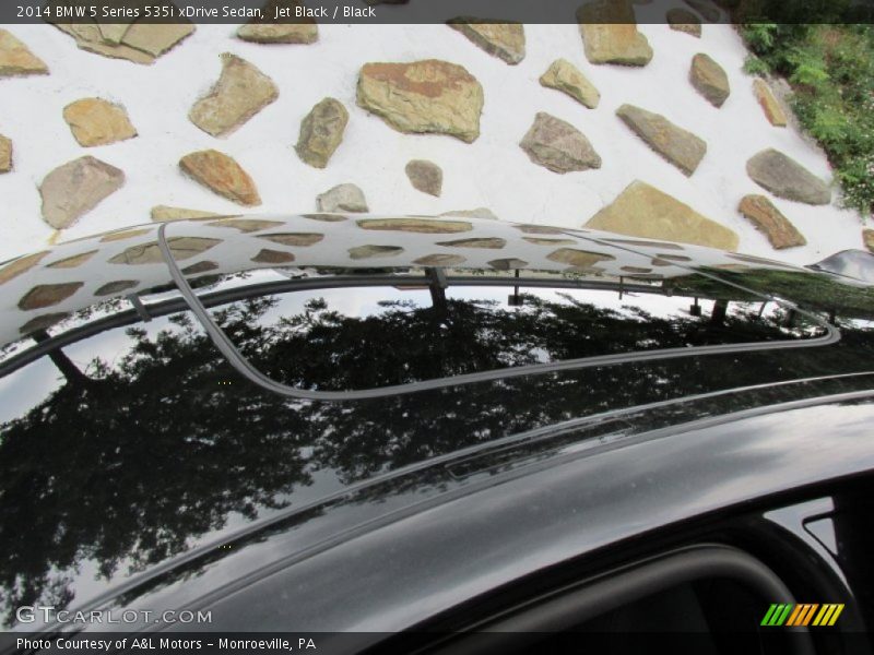 Jet Black / Black 2014 BMW 5 Series 535i xDrive Sedan