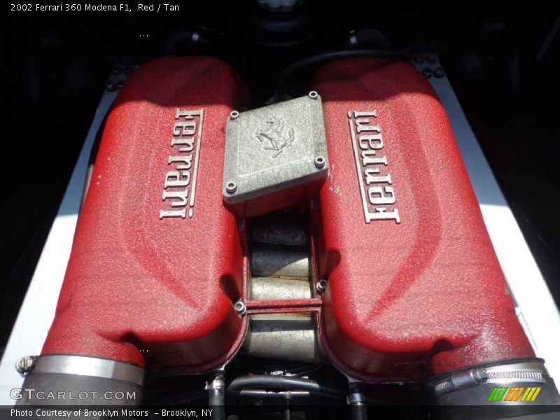 Red / Tan 2002 Ferrari 360 Modena F1