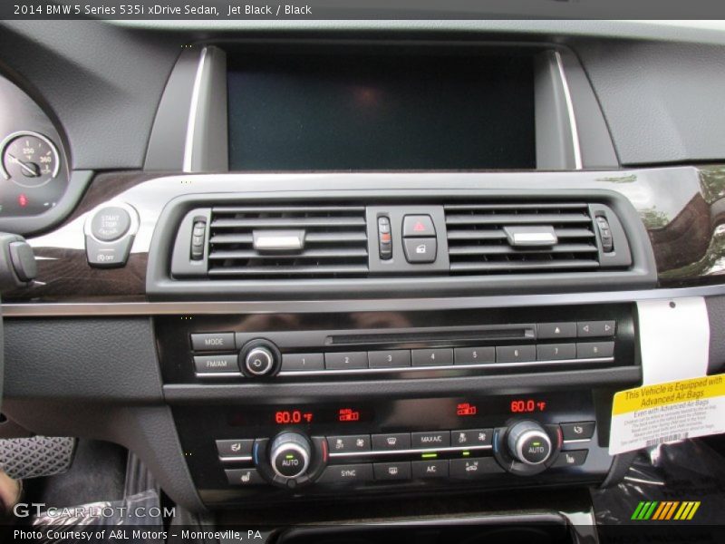 Jet Black / Black 2014 BMW 5 Series 535i xDrive Sedan