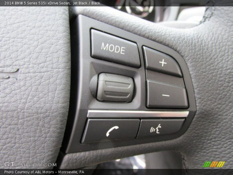 Jet Black / Black 2014 BMW 5 Series 535i xDrive Sedan
