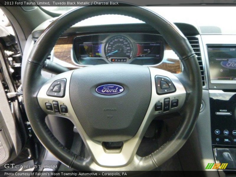 Tuxedo Black Metallic / Charcoal Black 2013 Ford Taurus Limited