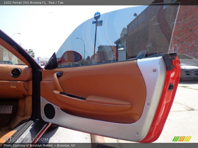 Red / Tan 2002 Ferrari 360 Modena F1