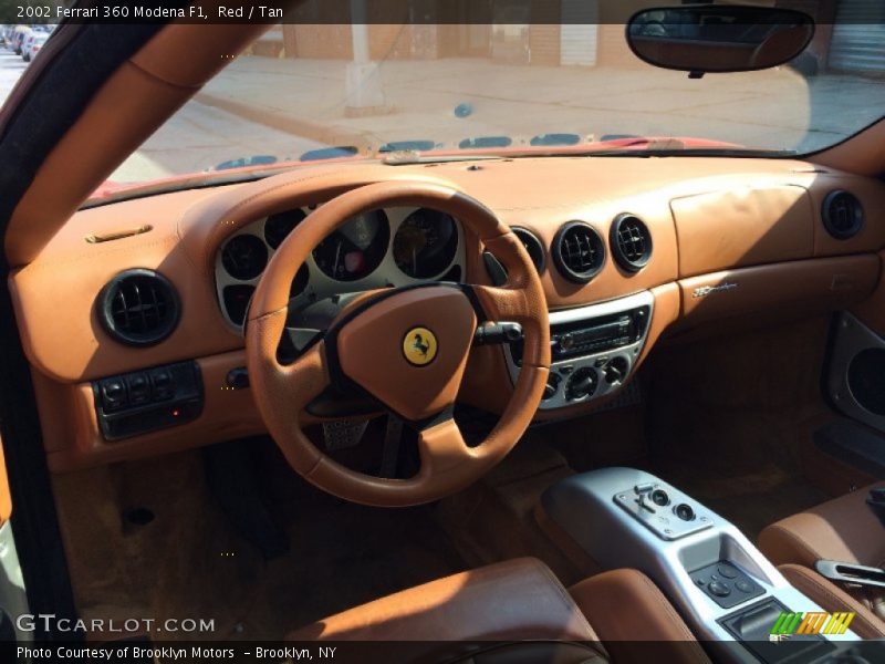 Red / Tan 2002 Ferrari 360 Modena F1