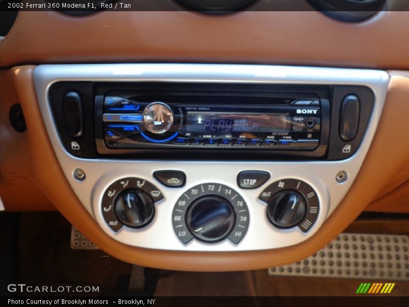 Red / Tan 2002 Ferrari 360 Modena F1