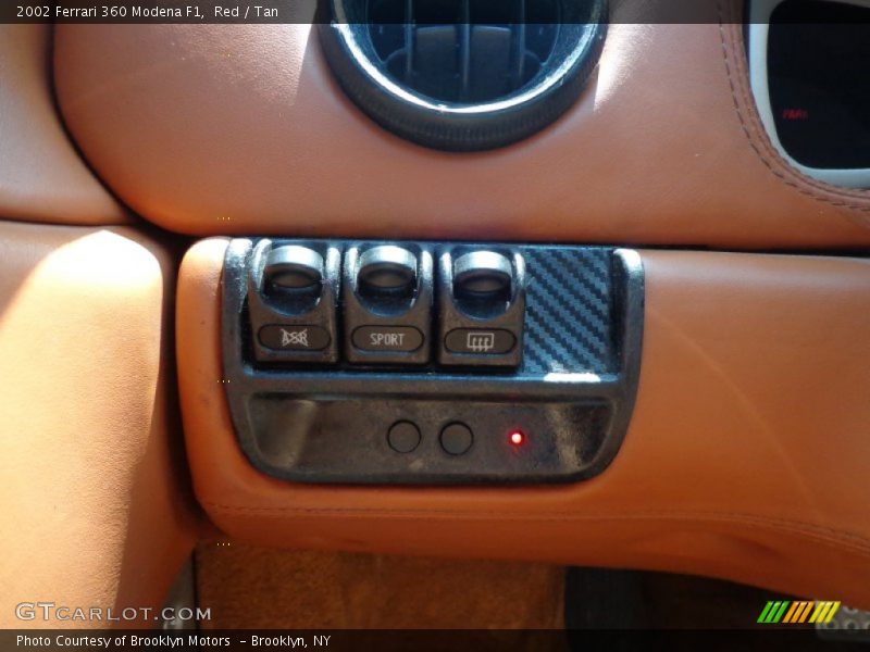 Red / Tan 2002 Ferrari 360 Modena F1