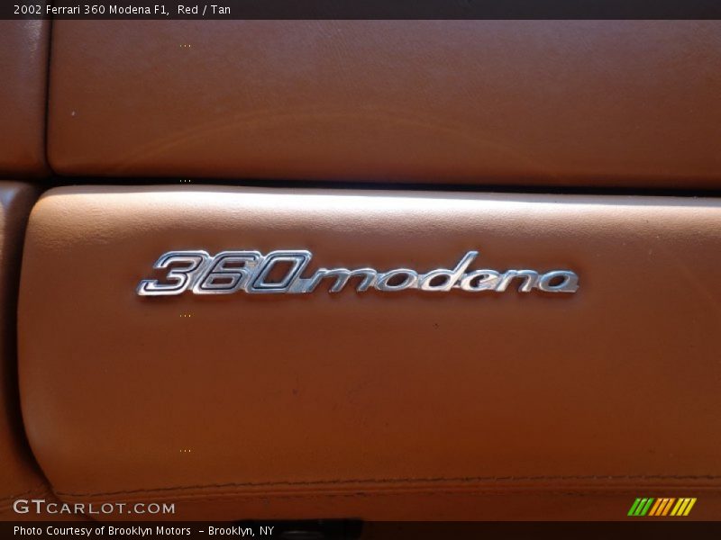 Red / Tan 2002 Ferrari 360 Modena F1
