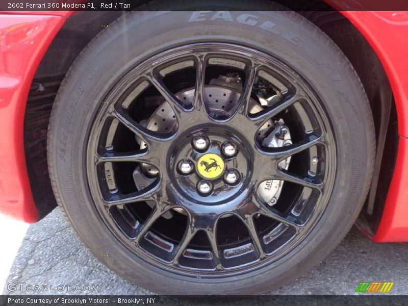 Red / Tan 2002 Ferrari 360 Modena F1
