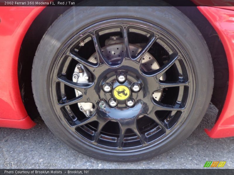 Red / Tan 2002 Ferrari 360 Modena F1