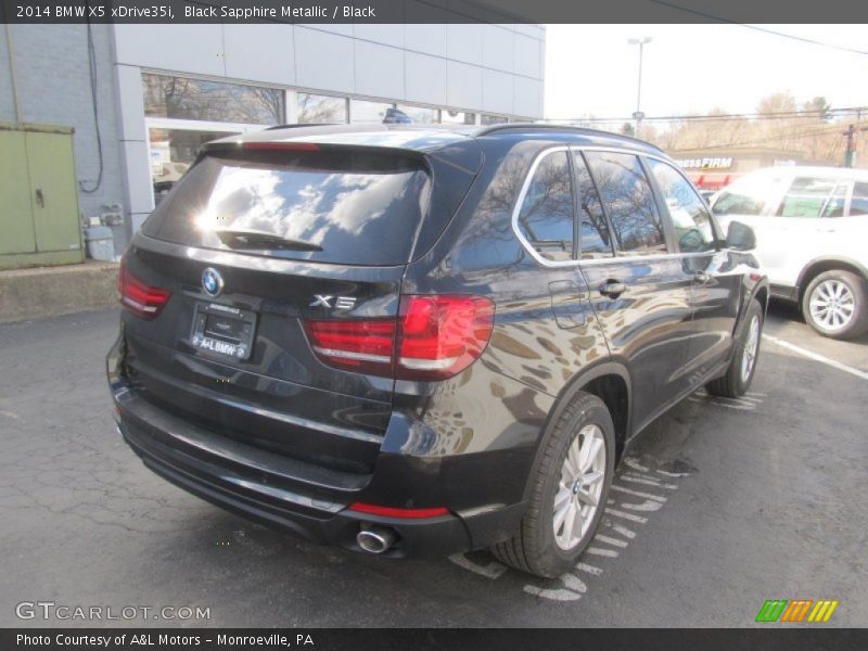 Black Sapphire Metallic / Black 2014 BMW X5 xDrive35i