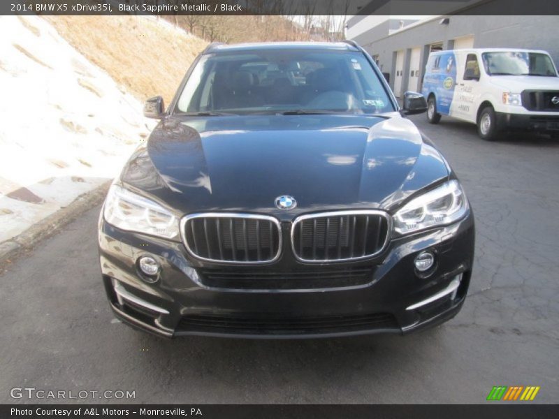 Black Sapphire Metallic / Black 2014 BMW X5 xDrive35i