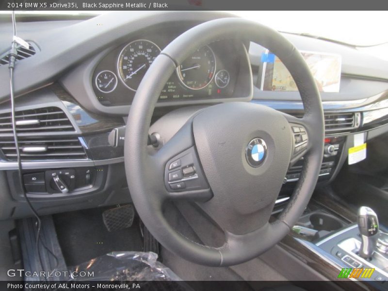 Black Sapphire Metallic / Black 2014 BMW X5 xDrive35i