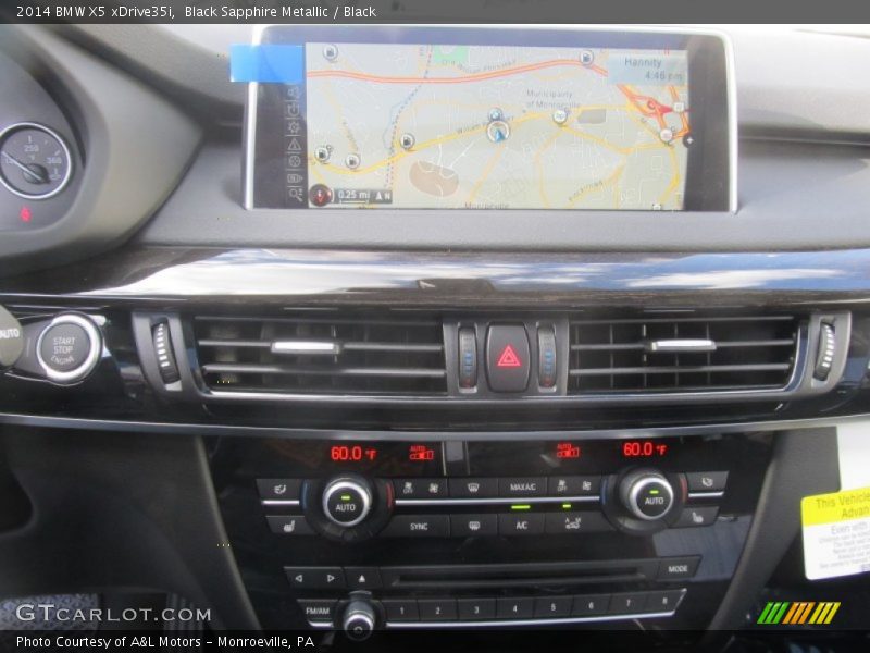Black Sapphire Metallic / Black 2014 BMW X5 xDrive35i