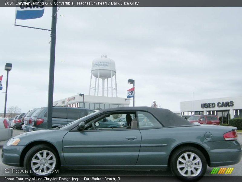 Magnesium Pearl / Dark Slate Gray 2006 Chrysler Sebring GTC Convertible