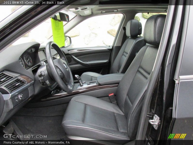 Jet Black / Black 2011 BMW X5 xDrive 35i