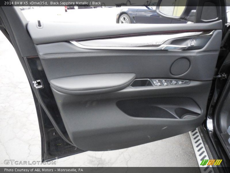 Black Sapphire Metallic / Black 2014 BMW X5 xDrive35d