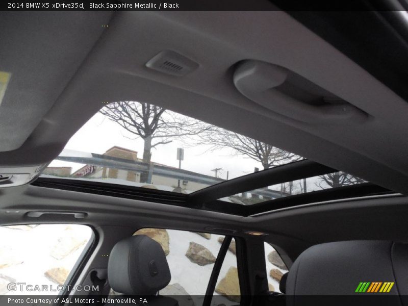 Black Sapphire Metallic / Black 2014 BMW X5 xDrive35d