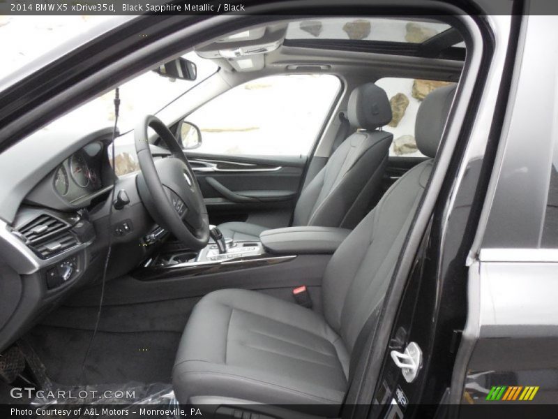 Black Sapphire Metallic / Black 2014 BMW X5 xDrive35d