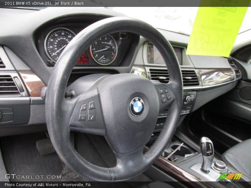 Jet Black / Black 2011 BMW X5 xDrive 35i