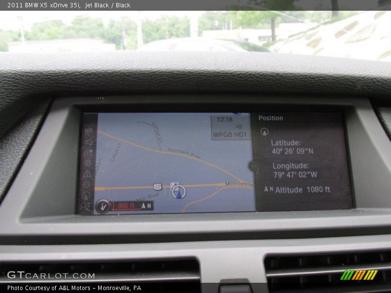 Jet Black / Black 2011 BMW X5 xDrive 35i