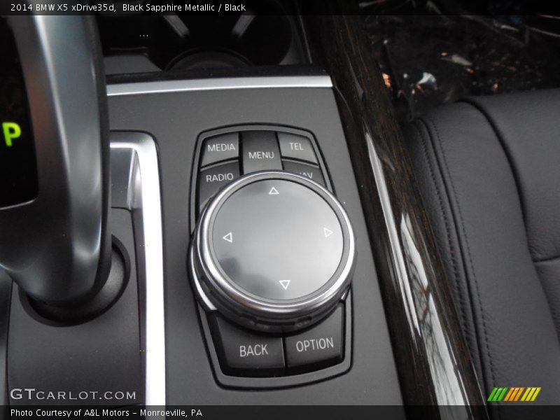 Black Sapphire Metallic / Black 2014 BMW X5 xDrive35d