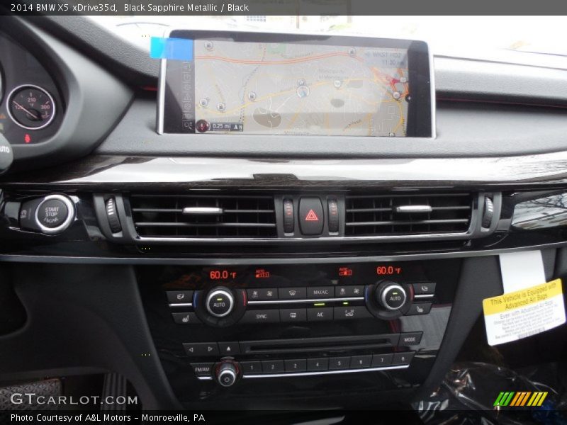 Black Sapphire Metallic / Black 2014 BMW X5 xDrive35d