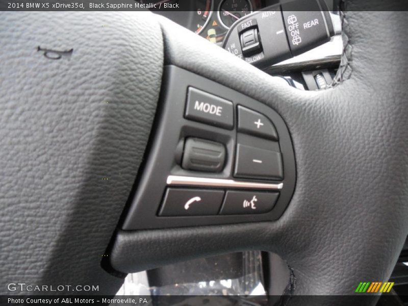 Black Sapphire Metallic / Black 2014 BMW X5 xDrive35d