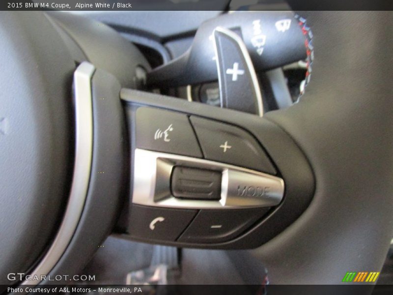 Controls of 2015 M4 Coupe