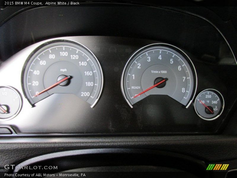  2015 M4 Coupe Coupe Gauges