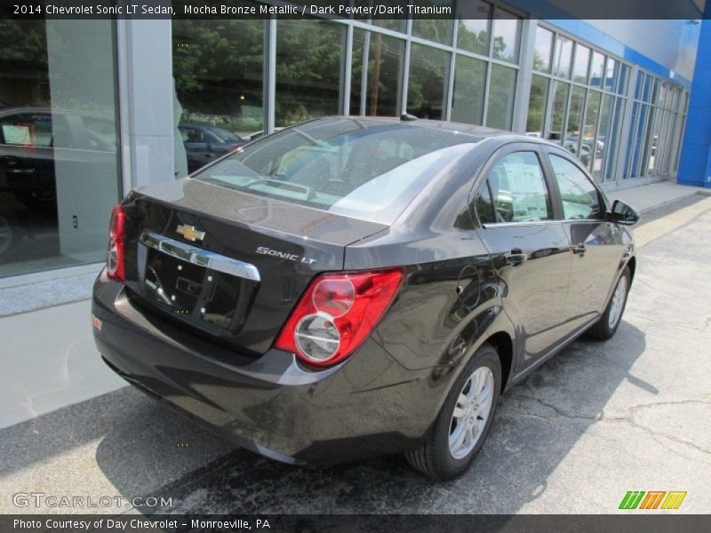 Mocha Bronze Metallic / Dark Pewter/Dark Titanium 2014 Chevrolet Sonic LT Sedan
