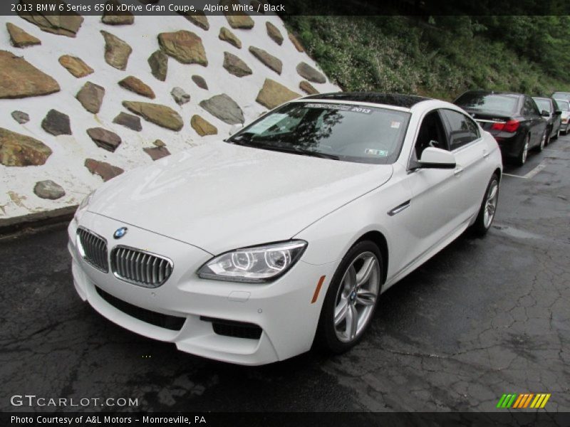 Front 3/4 View of 2013 6 Series 650i xDrive Gran Coupe