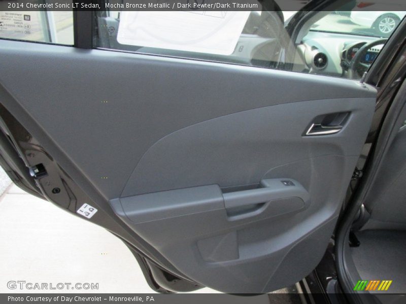 Mocha Bronze Metallic / Dark Pewter/Dark Titanium 2014 Chevrolet Sonic LT Sedan