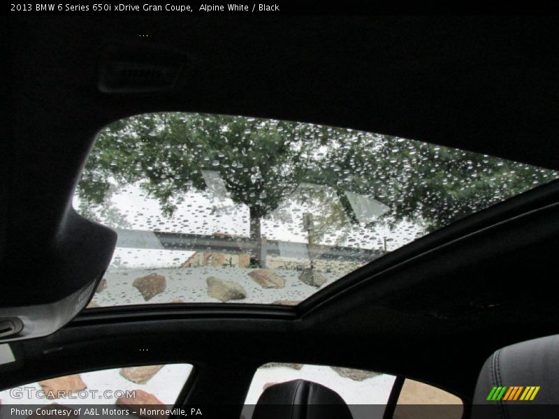 Sunroof of 2013 6 Series 650i xDrive Gran Coupe