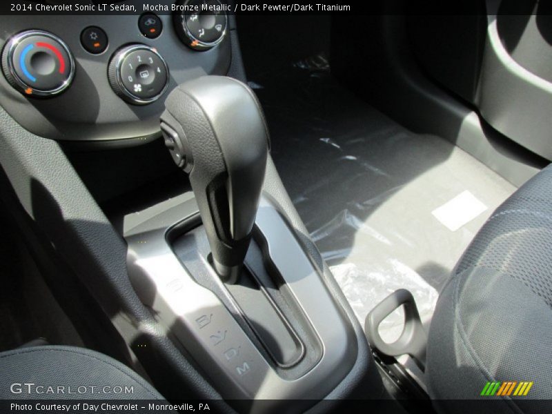 Mocha Bronze Metallic / Dark Pewter/Dark Titanium 2014 Chevrolet Sonic LT Sedan