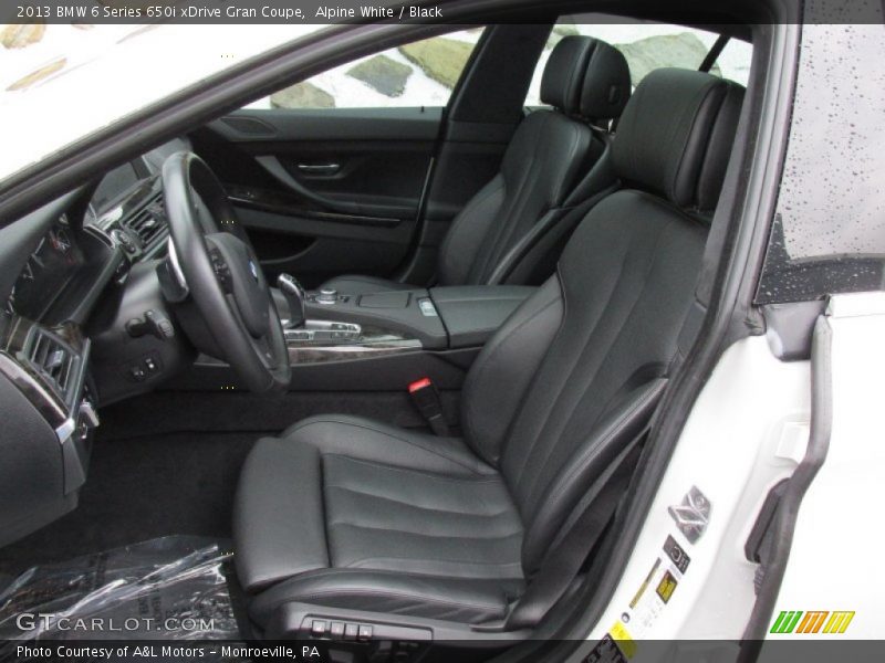 Front Seat of 2013 6 Series 650i xDrive Gran Coupe