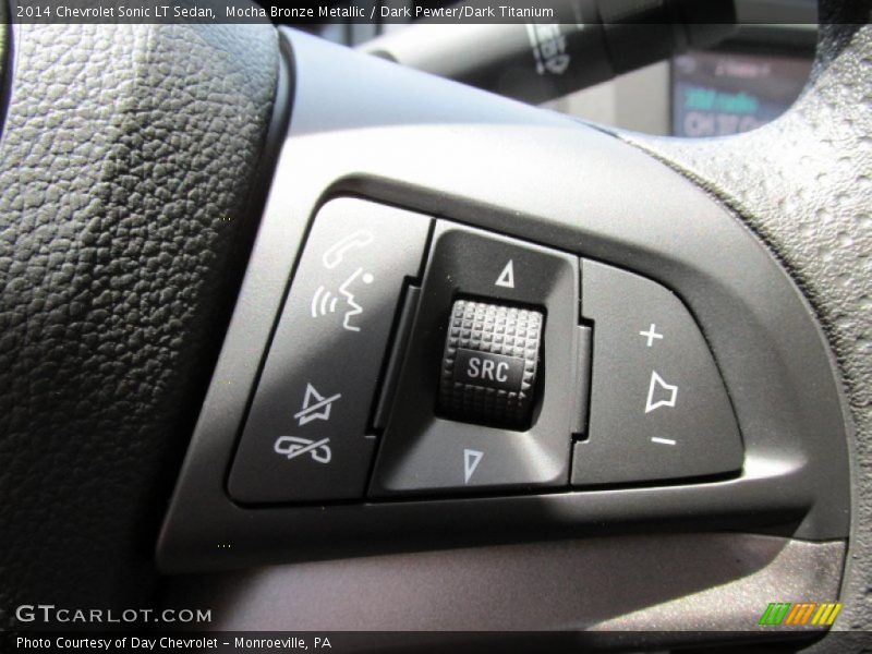 Mocha Bronze Metallic / Dark Pewter/Dark Titanium 2014 Chevrolet Sonic LT Sedan
