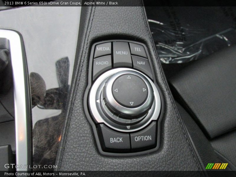 Controls of 2013 6 Series 650i xDrive Gran Coupe