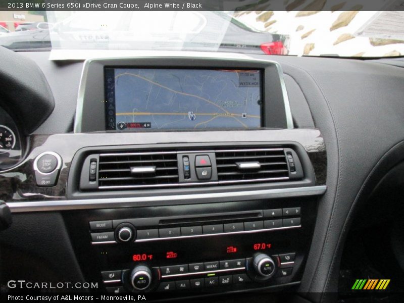 Controls of 2013 6 Series 650i xDrive Gran Coupe